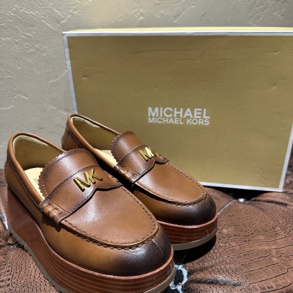 Michael Kors Brown  women’s Loafers
